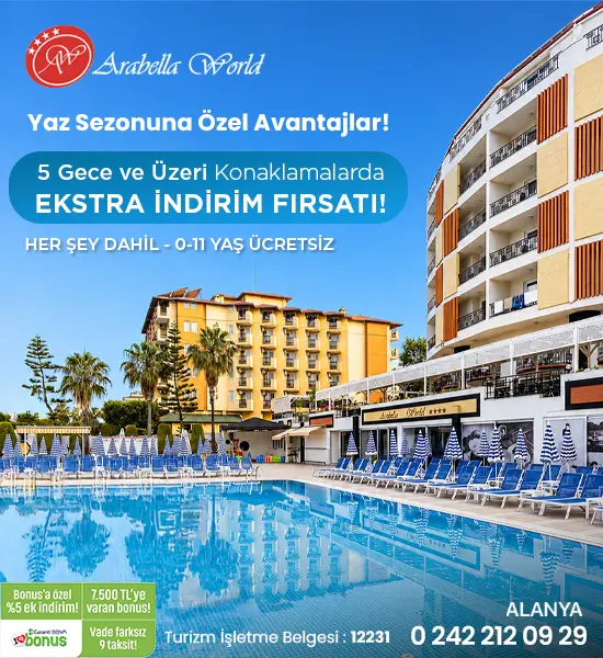 Yaz Sezonuna Özel Avantajlar popup image